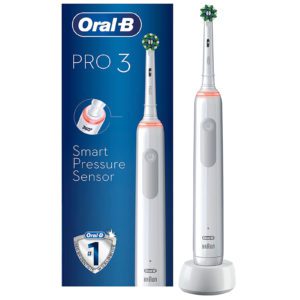 Oral B Pro 3 3000 Cross Action White 欧乐B Pro 3 3000 旋转式电动牙刷 白色